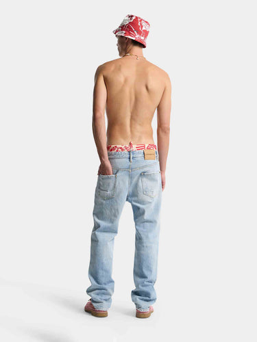 Dsquared2 Hombre Barcelona Jeans Skater color Azul Denim sku 522-003092 01 - Foto 4