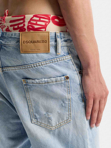 Dsquared2 Hombre Barcelona Jeans Skater color Azul Denim sku 522-003092 01 - Foto 5