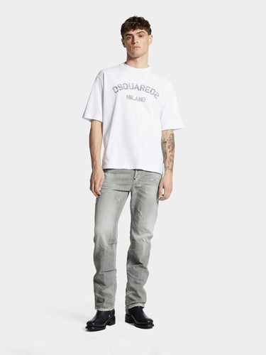 Dsquared2 Hombre Barcelona Jeans Rectos color Gris sku 522-003093 01 - Foto 2