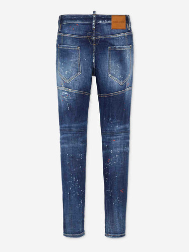 Dsquared2 Hombre Barcelona Jeans Tidy Biker color Azul Denim sku 522-003094 01 - Foto 3