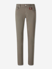 Tramarossa Hombre Barcelona Jeans Slim Algodón color Verde Militar sku 522-003100 02 - Foto 1