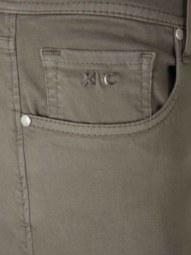 Tramarossa Hombre Barcelona Jeans Slim Algodón color Verde Militar sku 522-003100 02 - Foto 3