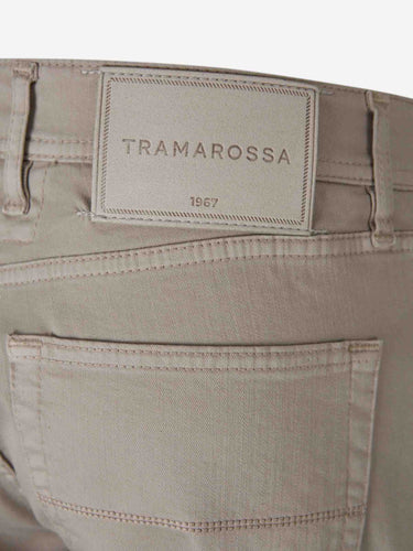 Tramarossa Hombre Barcelona Jeans rectos corte clásico de talle medio color Taupe sku 522-003100 03 - Foto 4