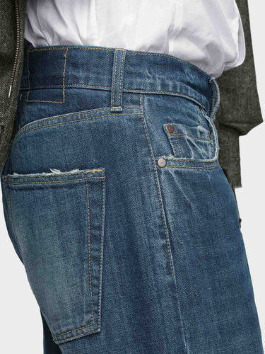 Maison Margiela Hombre Barcelona Jeans Rectos color Azul Denim sku 522-003103 00 - Foto 5
