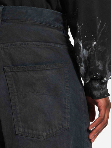Balenciaga Hombre Barcelona Jeans Anchos color Negro sku 522-003108 01 - Foto 4