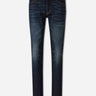 Tom Ford Hombre Barcelona Jeans Rectos Efecto Desgastado color Azul Denim Oscuro sku 522-003111 01 - Foto 1