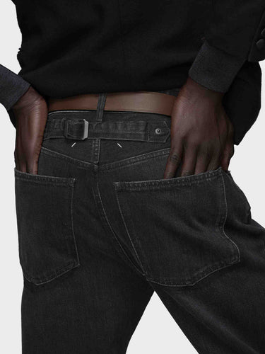 Maison Margiela Hombre Barcelona Jeans Rectos color Negro sku 522-003113 01 - Foto 4