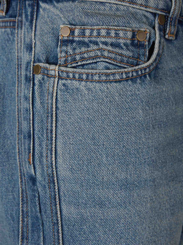 Rhude Hombre Barcelona Jeans Rectos Algodón color Azul Denim sku 522-003114 01 - Foto 4