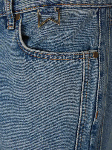 Rhude Hombre Barcelona Jeans Rectos Algodón color Azul Denim sku 522-003114 01 - Foto 5