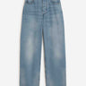 Ami Paris Hombre Barcelona Jeans Anchos Algodón color Azul Denim sku 522-003126 01 - Foto 1