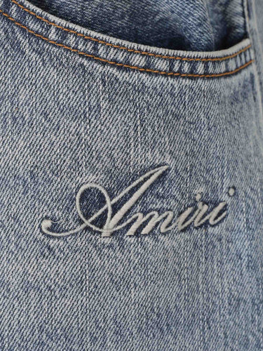 Amiri Hombre Barcelona Jeans Anchos color Azul Denim sku 522-003130 01 - Foto 3