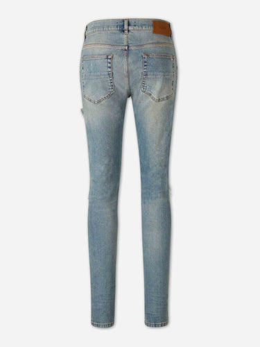 Amiri Hombre Barcelona Jeans Flannel MX1 color Azul Denim sku 522-003132 01 - Foto 2