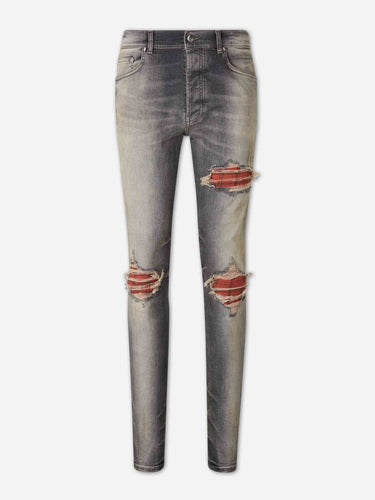 Amiri Hombre Barcelona Jeans Flannel MX1 color Gris Antracita sku 522-003132 02 - Foto 1