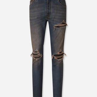 Amiri Hombre Barcelona Jeans Ultrasuede MX1 color Azul Denim Oscuro sku 522-003133 01 - Foto 1