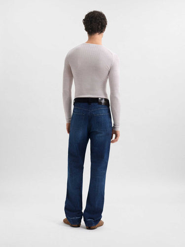 Wales Bonner Hombre Barcelona Jeans Rectos Studio color Azul Denim Oscuro sku 522-003137 01 - Foto 2