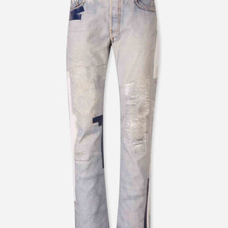 Acne Studios Hombre Barcelona Jeans Rectos Efecto Cinta color Azul Denim Claro sku 522-003151 01 - Foto 1