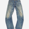 Acne Studios Hombre Barcelona Jeans Anchos Desgastados color Azul Denim sku 522-003154 01 - Foto 1