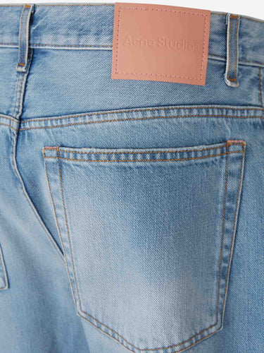 Acne Studios Hombre Barcelona Jeans Rectos Algodón color Azul Denim Claro sku 522-003155 01 - Foto 4