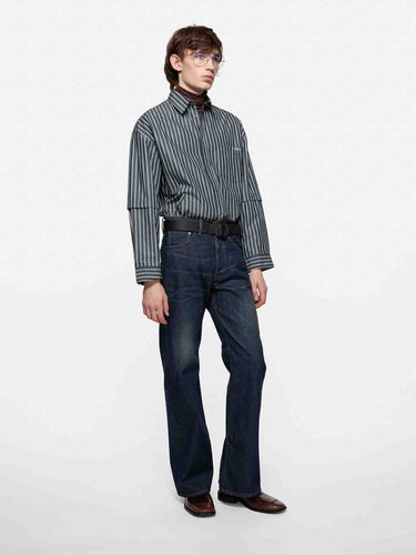Acne Studios Hombre Barcelona Jeans Rectos Algodón color Azul Denim Oscuro sku 522-003156 01 - Foto 3