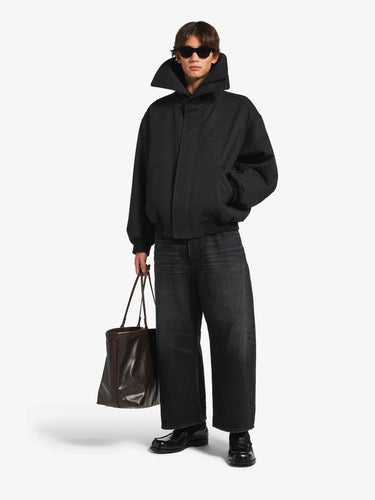 Balenciaga Hombre Barcelona Jeans Anchos Curvados color Negro sku 522-003161 01 - Foto 2