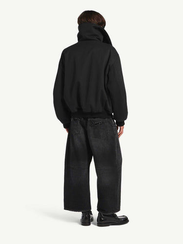 Balenciaga Hombre Barcelona Jeans Anchos Curvados color Negro sku 522-003161 01 - Foto 3