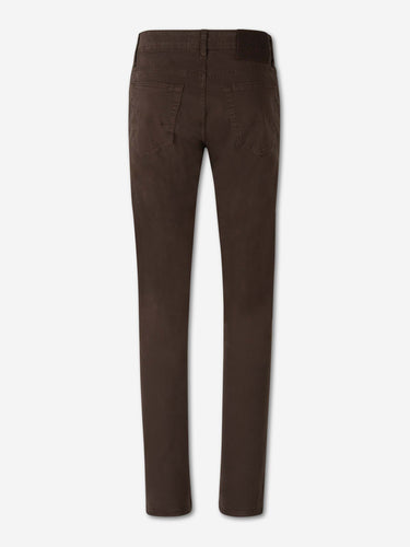 Jacob Cohën Hombre Barcelona Jeans Rectos Bard color Marrón Oscuro sku 522-003167 02 - Foto 2