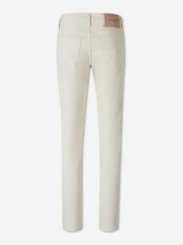 Jacob Cohën Hombre Barcelona Jeans Rectos Bard color Crema sku 522-003176 01 - Foto 2