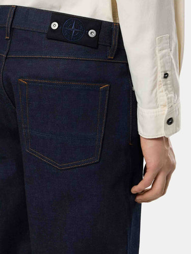 Stone Island Denim Hombre Barcelona Jeans Rectos Algodón color Azul Denim Oscuro sku 522-003181 01 - Foto 3