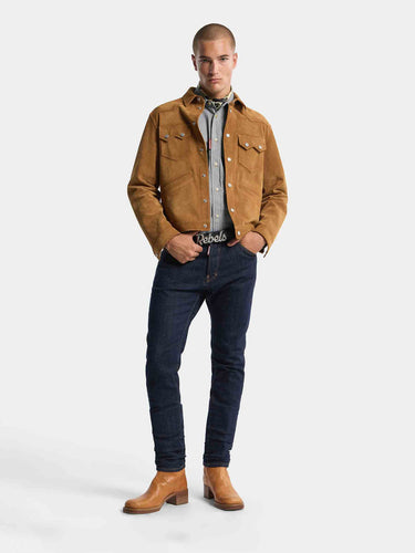 Dsquared2 Hombre Barcelona Jeans Teddy color Azul Denim Oscuro sku 522-003182 01 - Foto 2