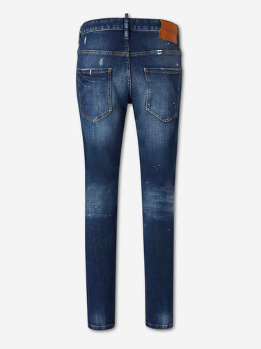 Dsquared2 Hombre Barcelona Jeans Skater color Azul Denim Oscuro sku 522-003185 01 - Foto 2