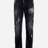 Dsquared2 Hombre Barcelona Jeans Rectos Efecto Pintura color Negro sku 522-003188 01 - Foto 1