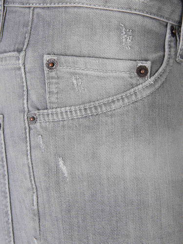 Dsquared2 Hombre Barcelona Jeans Pitillo Desgastado color Gris Claro sku 522-003190 01 - Foto 3