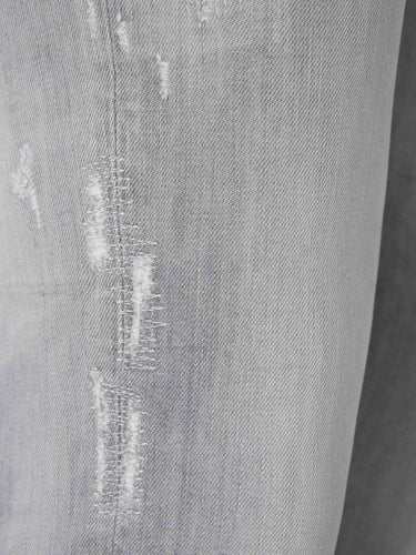 Dsquared2 Hombre Barcelona Jeans Pitillo Desgastado color Gris Claro sku 522-003190 01 - Foto 5