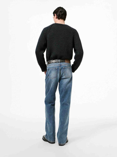Our Legacy Hombre Barcelona Jeans Rectos Carlson Cut color Azul Denim sku 522-003192 01 - Foto 3