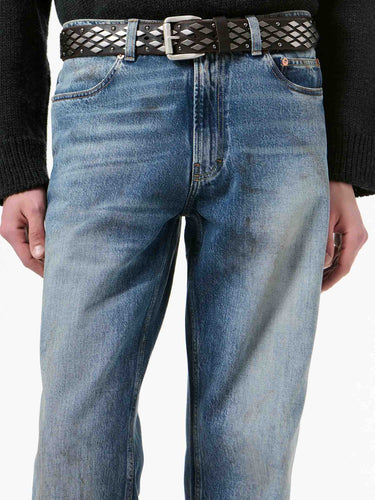 Our Legacy Hombre Barcelona Jeans Rectos Carlson Cut color Azul Denim sku 522-003192 01 - Foto 4