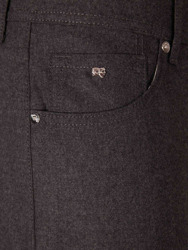 Marco Pescarolo Hombre Barcelona Pantalones Rectos Cashmere color Gris Antracita sku 522-003197 01 - Foto 3
