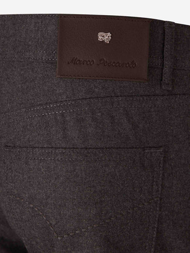 Marco Pescarolo Hombre Barcelona Pantalones Rectos Cashmere color Gris Antracita sku 522-003197 01 - Foto 4