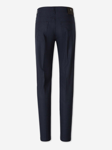 Marco Pescarolo Hombre Barcelona Pantalones Rectos Cashmere color Azul Noche sku 522-003197 03 - Foto 2