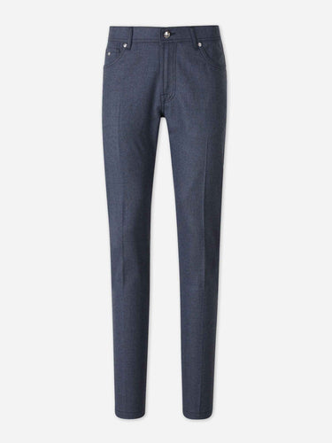 Marco Pescarolo Hombre Barcelona Pantalones REctos Cashmere color Azul Índigo sku 522-003197 04 - Foto 1