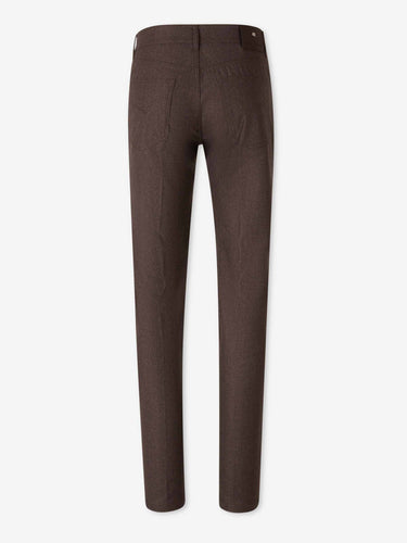 Marco Pescarolo Hombre Barcelona Pantalones Rectos Cashmere color Marrón Oscuro sku 522-003197 06 - Foto 2