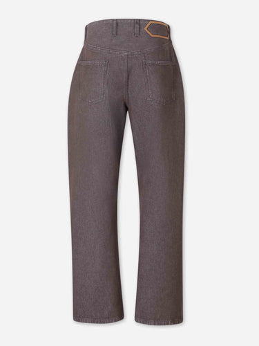 Jacquemus Hombre Barcelona Jeans Anchos de-Nîmes Tempo color Marrón sku 522-003198 01 - Foto 2
