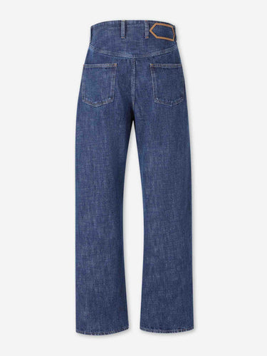 Jacquemus Hombre Barcelona Jeans Rectos de-Nîmes Tempo color Azul Denim sku 522-003199 01 - Foto 2