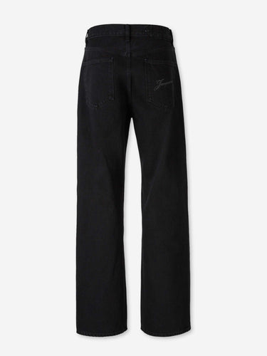 Jacquemus Hombre Barcelona Jeans Rectos de-Nîmes color Negro sku 522-003200 01 - Foto 2
