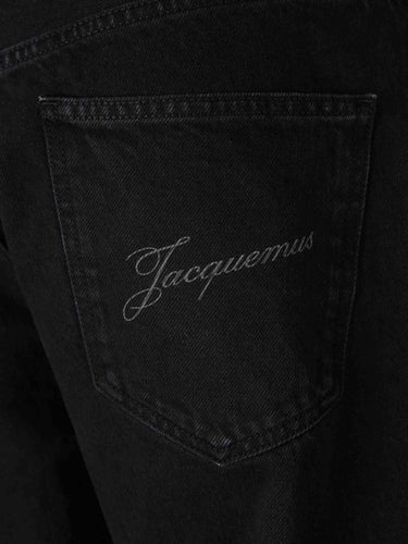 Jacquemus Hombre Barcelona Jeans Rectos de-Nîmes color Negro sku 522-003200 01 - Foto 4