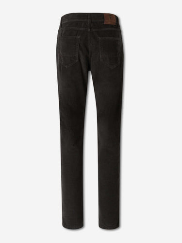 Richard J. Brown Hombre Barcelona Pantalones Pana Algodón color Marrón Oscuro sku 522-003201 02 - Foto 2