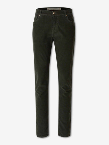 Richard J. Brown Hombre Barcelona Pantalones Pana Algodón color Verde Oscuro sku 522-003201 03 - Foto 1