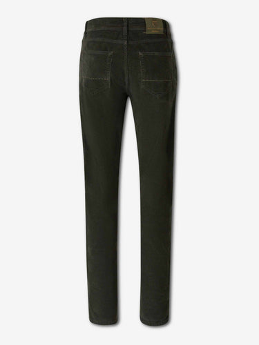 Richard J. Brown Hombre Barcelona Pantalones Pana Algodón color Verde Oscuro sku 522-003201 03 - Foto 2