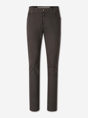 Richard J. Brown Hombre Barcelona Pantalones Rectos Milano color Marrón Oscuro sku 522-003204 02 - Foto 1