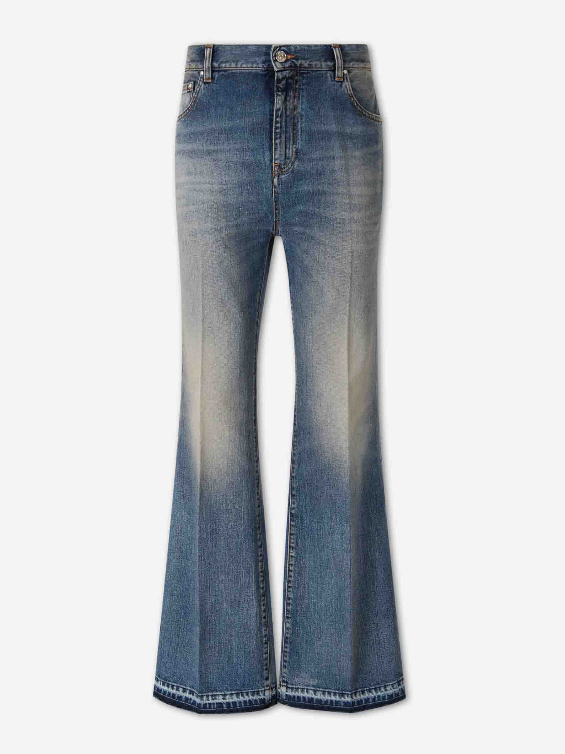 Amiri Hombre Barcelona Jeans Flared Algodón color Azul Denim sku 522-003209 01 - Foto 1