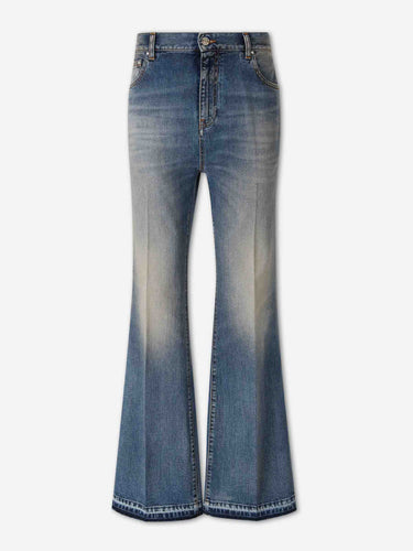 Amiri Hombre Barcelona Jeans Flared Algodón color Azul Denim sku 522-003209 01 - Foto 1